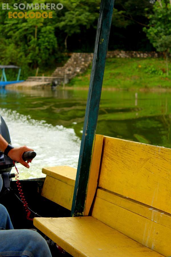 Ecolodge El Sombrero Laguna Yaxha Oda fotoğraf
