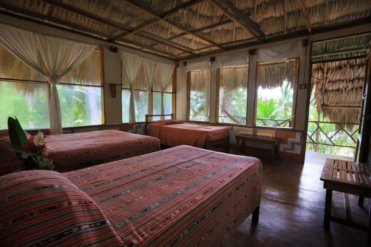 Ecolodge El Sombrero Laguna Yaxha Dış mekan fotoğraf