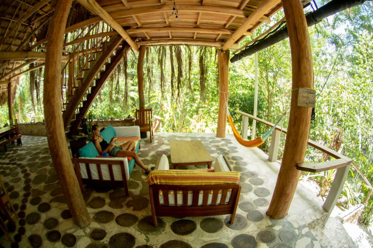 Ecolodge El Sombrero Laguna Yaxha Dış mekan fotoğraf